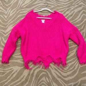 Hot Pink sweater